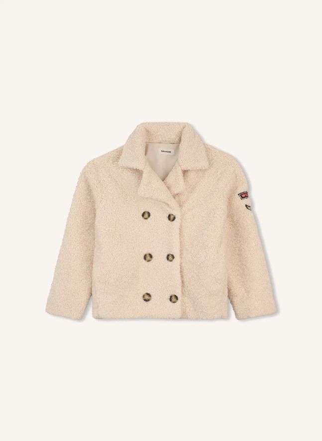 Veste Façon Fourrure Lauri | Ecru