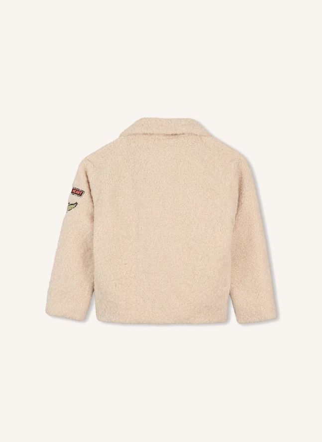 Veste Façon Fourrure Lauri | Ecru