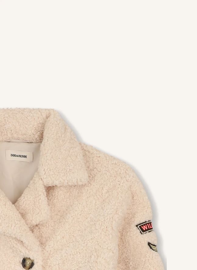 Veste Façon Fourrure Lauri | Ecru