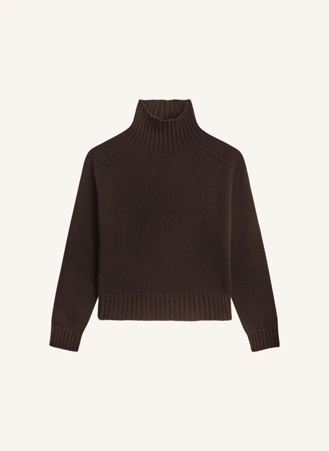 Pull Alix Cachemire | Chocolat