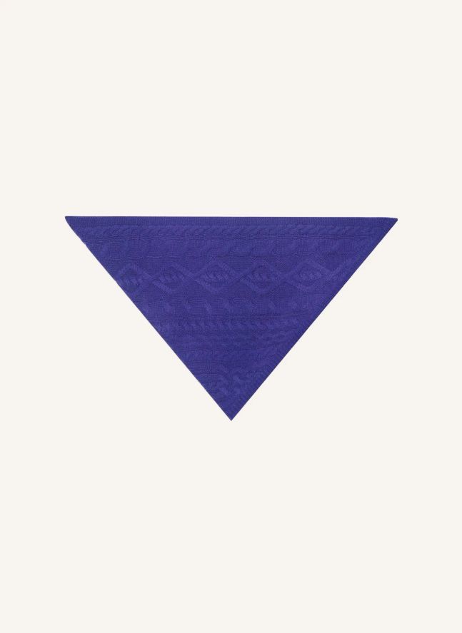 Foulard Triangle Sacha Cachemire | Violet