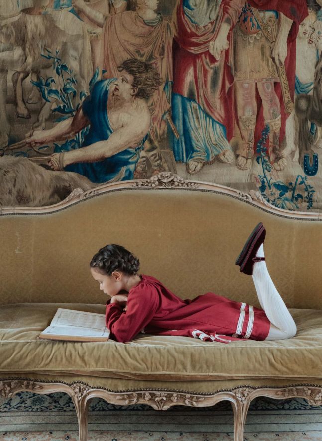 Robe Venise Coton Bio | Bordeaux