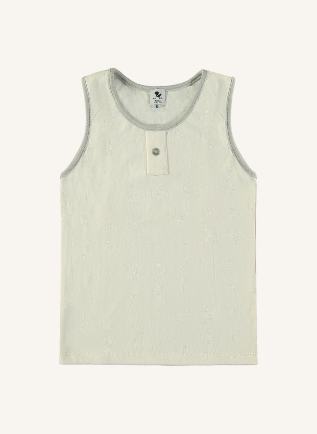 Débardeur Catcheur Coton Bio | Ecru