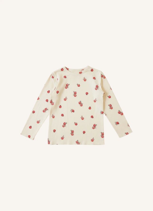 T-shirt Lala Grenades Coton Bio | Ecru