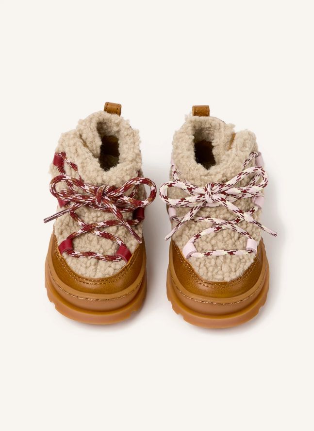 Bottines Fourrées Twins | Marron clair 