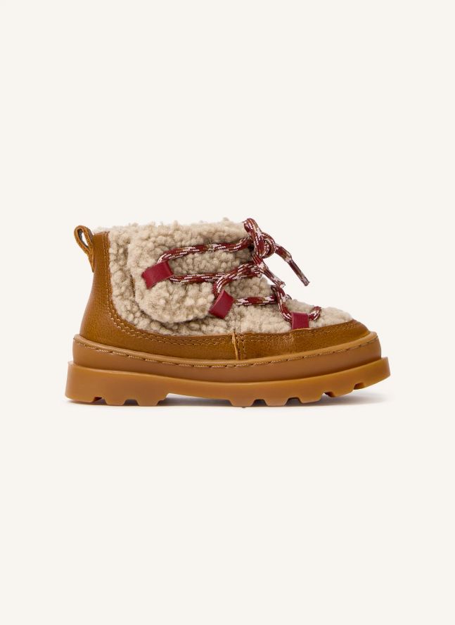 Bottines Fourrées Twins | Marron clair 
