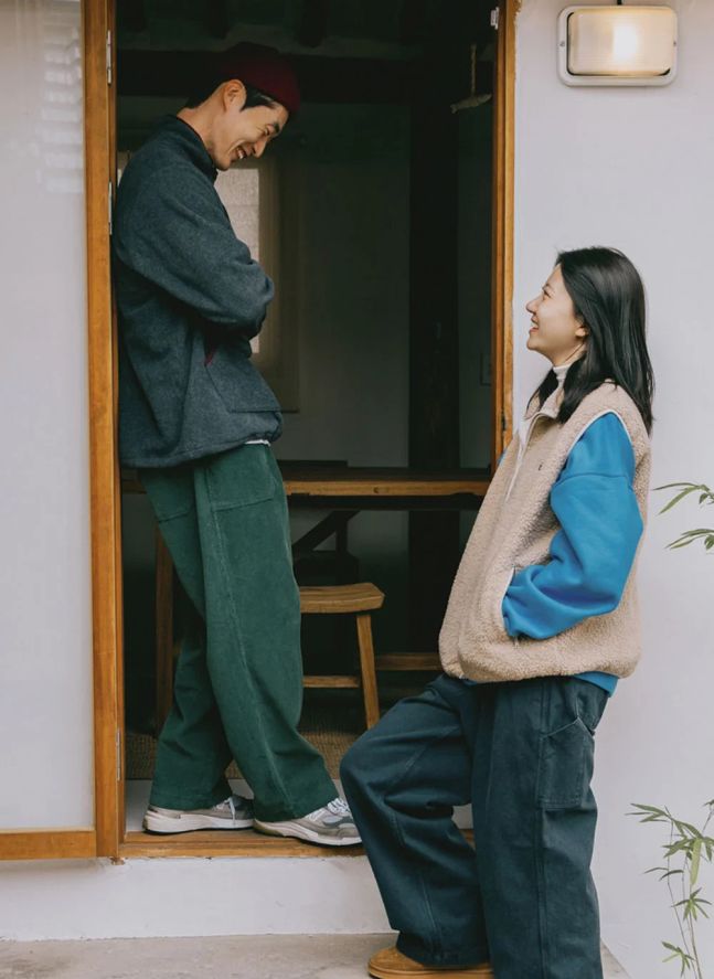 Pantalon Fatigue Velours Côtelé | Vert forêt