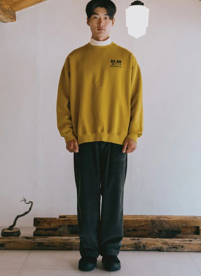 Pantalon Fatigue Velours Côtelé | Gris anthracite