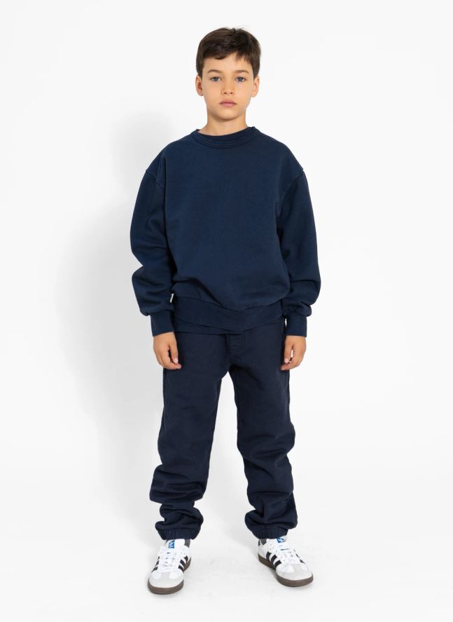 Sweat Borough Coton Bio | Bleu marine