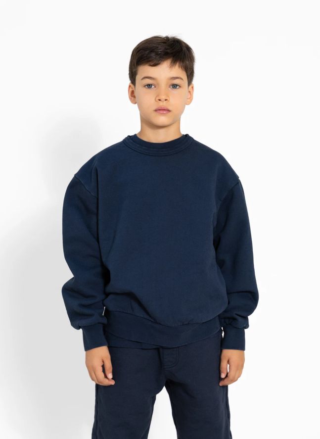Sweat Borough Coton Bio | Bleu marine