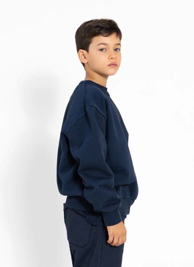 Sweat Borough Coton Bio | Bleu marine