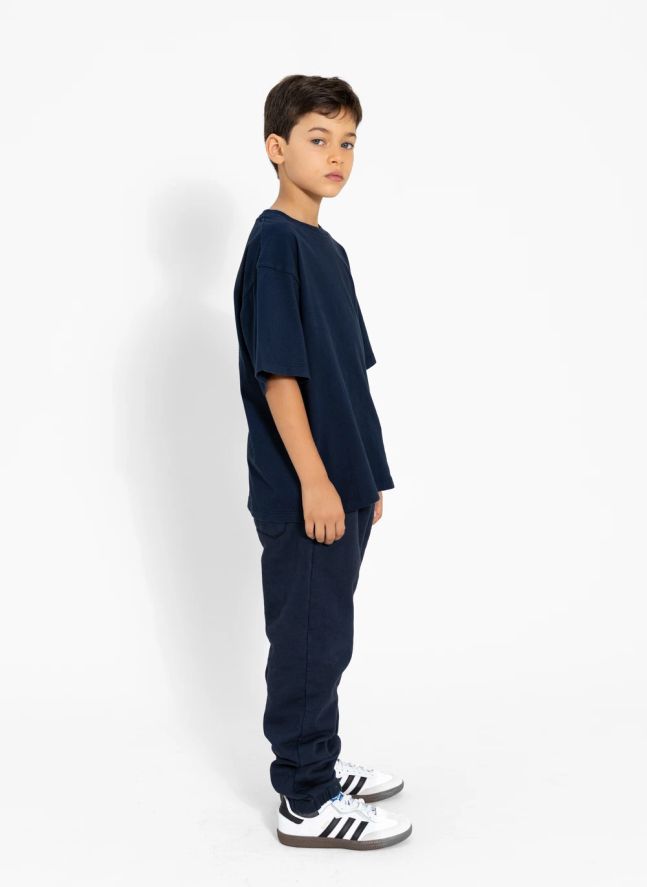 Jogger Clifton Coton Bio | Bleu marine