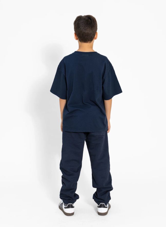 Jogger Clifton Coton Bio | Bleu marine