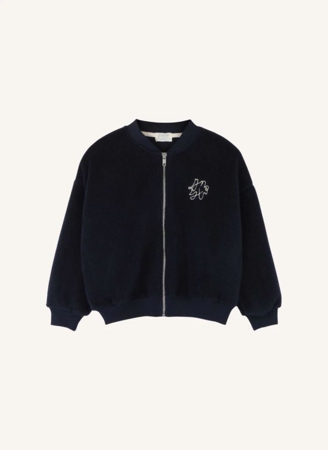 Sweat Zippé Jimmy | Bleu marine