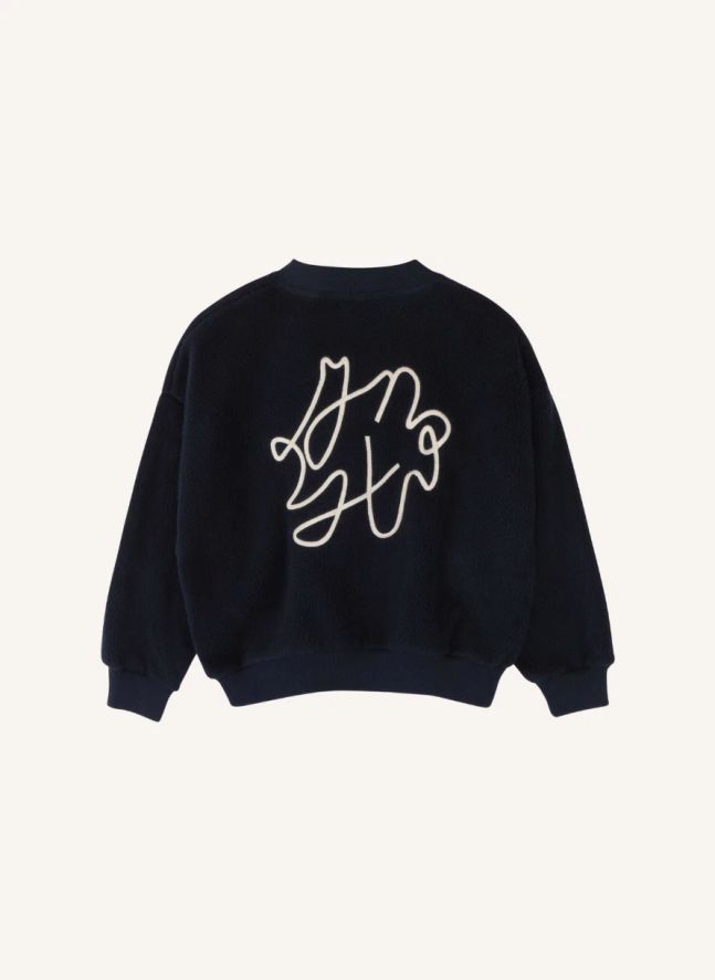 Sweat Zippé Jimmy | Bleu marine