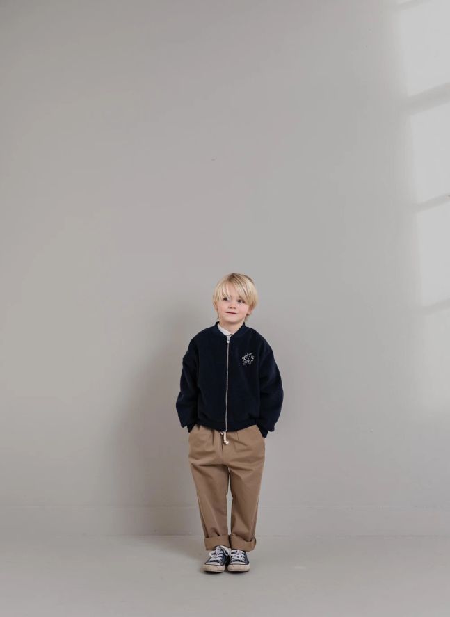 Sweat Zippé Jimmy | Bleu marine