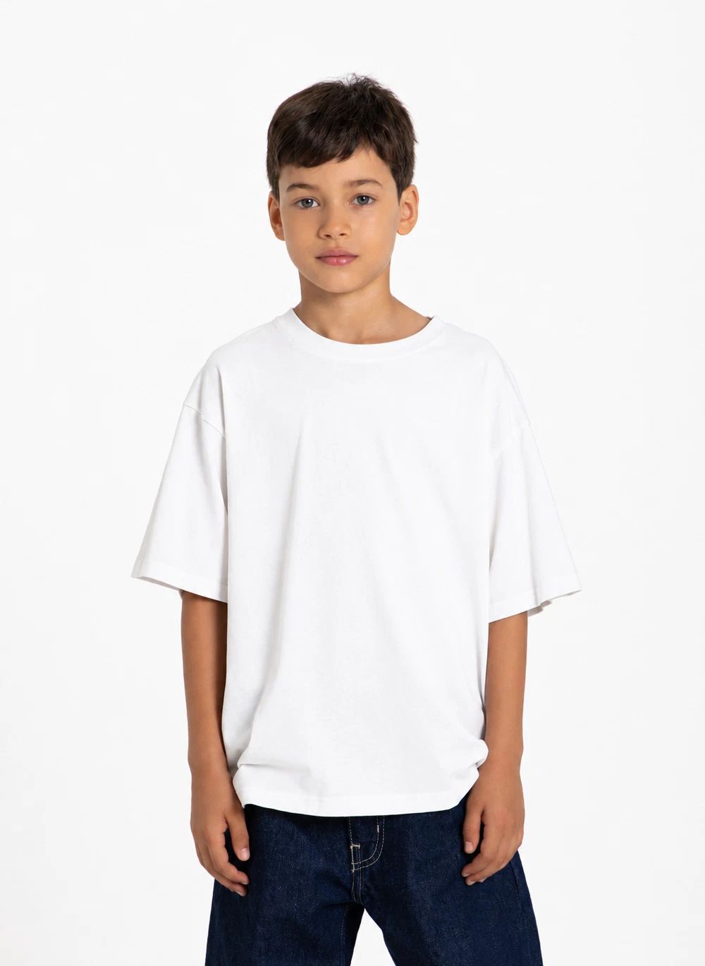 T-shirt Hillcrest Coton Bio | Blanc- Image produit n°1