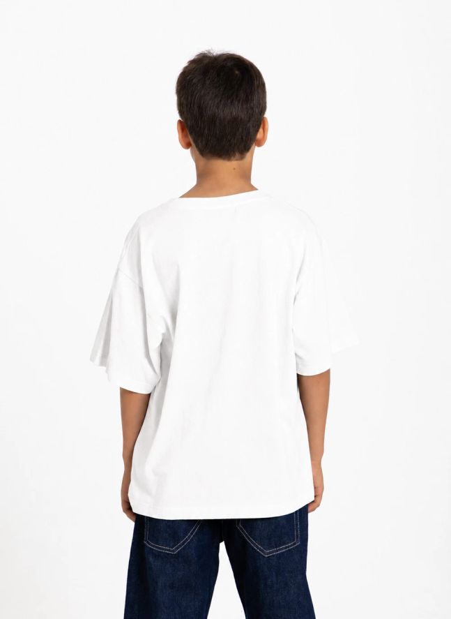 T-shirt Hillcrest Coton Bio | Blanc