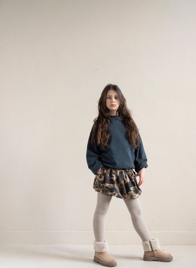 Jupe Cargo Betty Camouflage | Caramel
