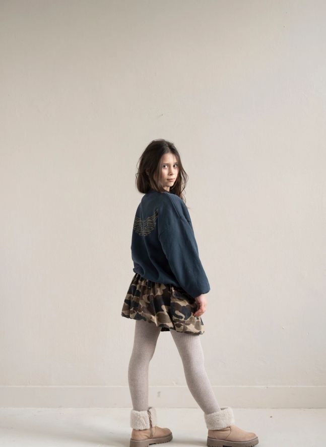 Jupe Cargo Betty Camouflage | Caramel