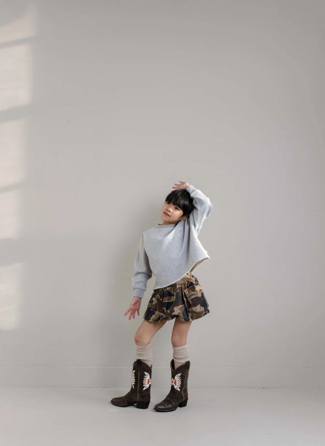 Jupe Cargo Betty Camouflage | Caramel