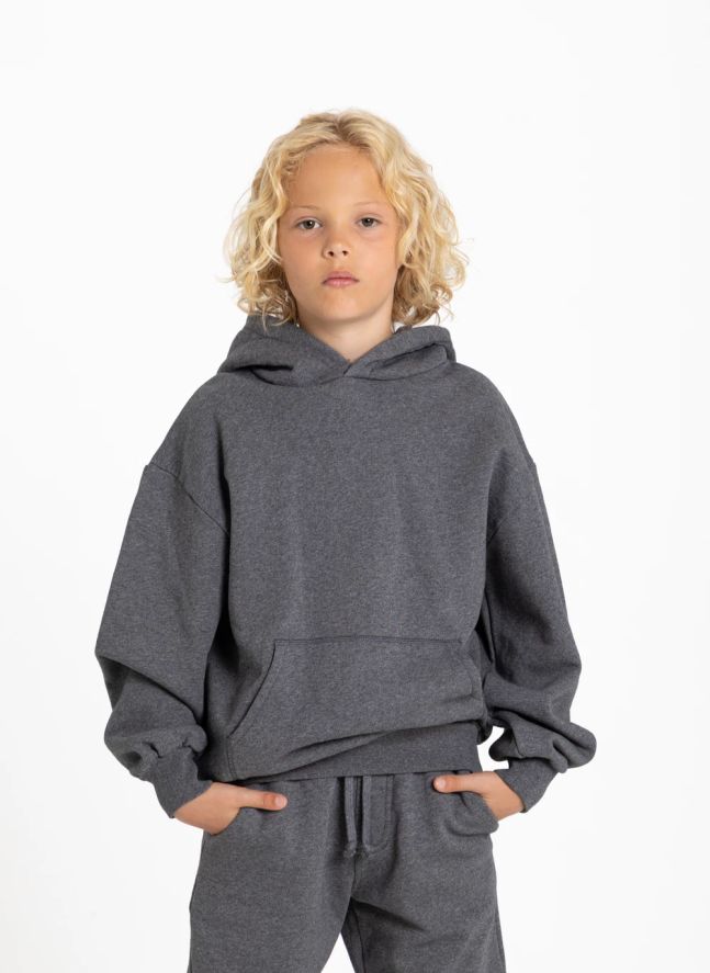 Sweat Kingswood Coton Bio | Gris chiné