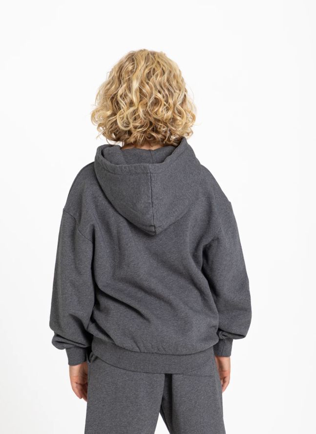 Sweat Kingswood Coton Bio | Gris chiné