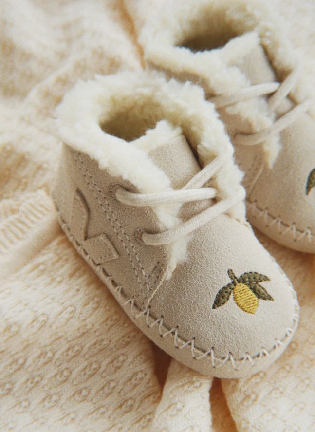 Baskets Baby Citrons - Veja x Konges Slojd | Crème