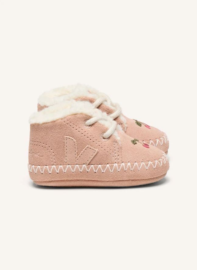 Baskets Baby Cerises - Veja x Konges Slojd | Rose