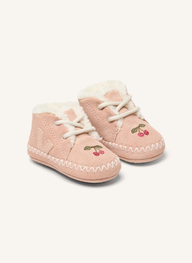 Baskets Baby Cerises - Veja x Konges Slojd | Rose