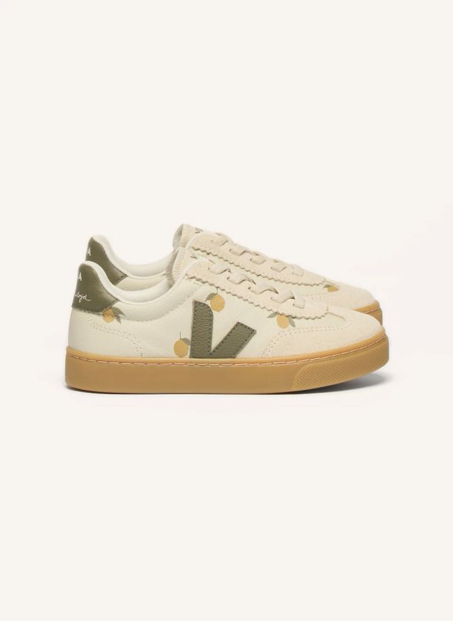 Baskets Small Volley Citrons - Veja x Konges Slojd | Crème