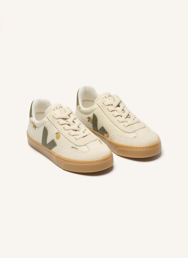 Baskets Small Volley Citrons - Veja x Konges Slojd | Crème