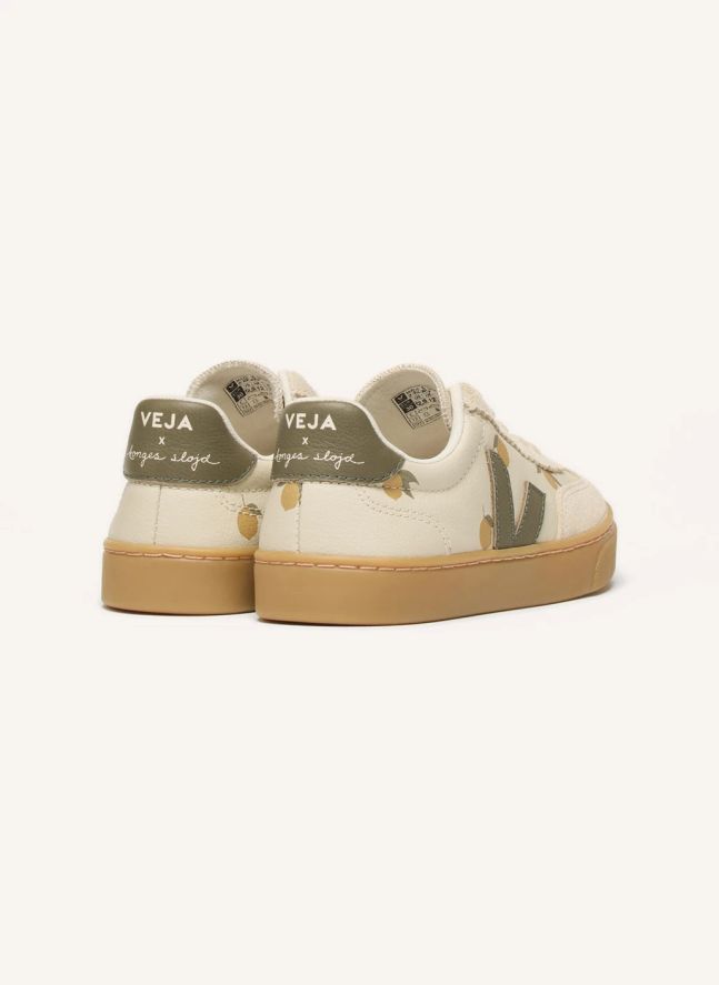 Baskets Small Volley Citrons - Veja x Konges Slojd | Crème