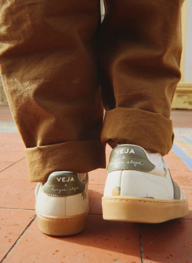 Baskets Small Volley Citrons - Veja x Konges Slojd | Crème