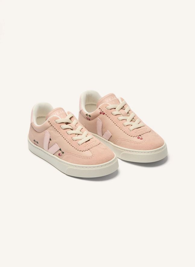   Baskets Small Volley Cerises - Veja x Konges Slojd | Rose