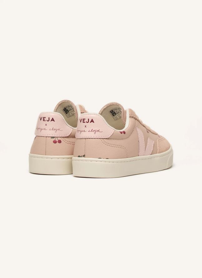   Baskets Small Volley Cerises - Veja x Konges Slojd | Rose