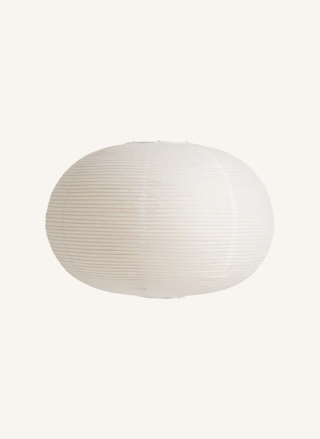 Lámpara colgante de papel «Ellipse» | Blanco
