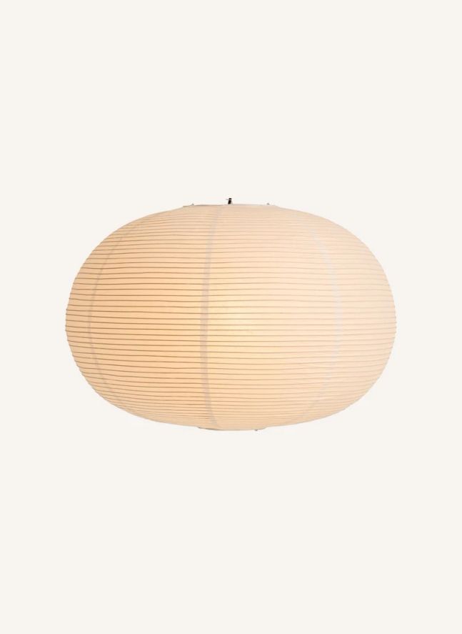 Lámpara colgante de papel «Ellipse» | Blanco