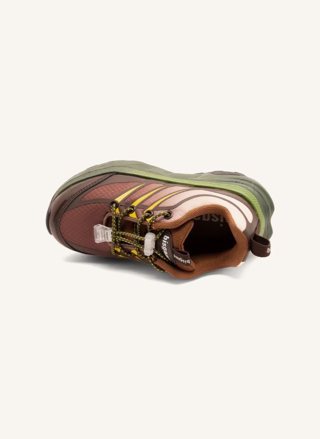 Baskets Fred | Marron foncé