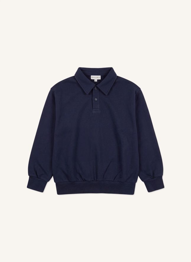 Polo Langford Coton Bio | Bleu marine