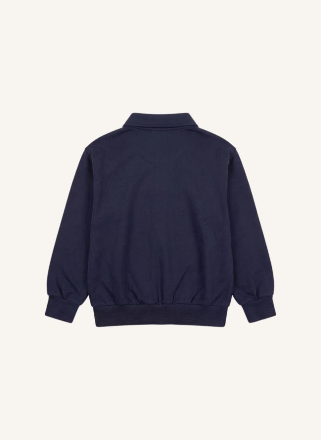 Polo Langford Coton Bio | Bleu marine