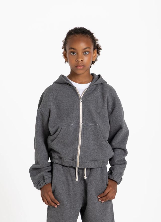 Jogger Thornfield Coton Bio | Gris chiné