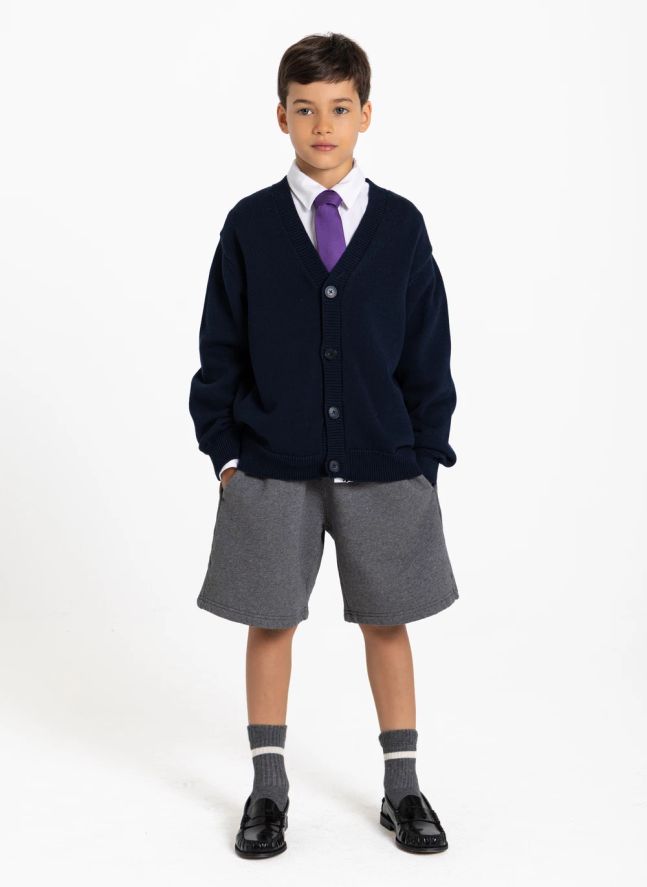 Short Webtminster Coton Bio | Gris chiné