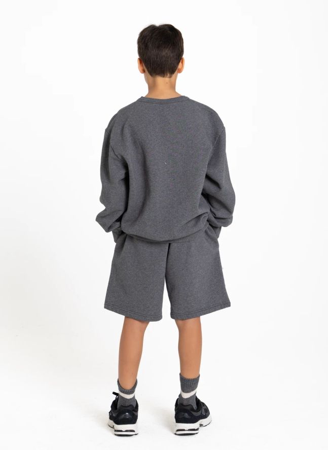 Short Webtminster Coton Bio | Gris chiné