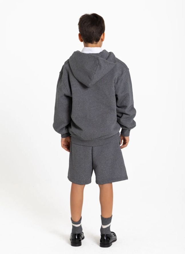 Sweat Whitmore Coton Bio | Gris chiné