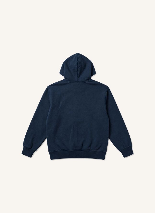 Sweat Whitmore Coton Bio | Bleu marine
