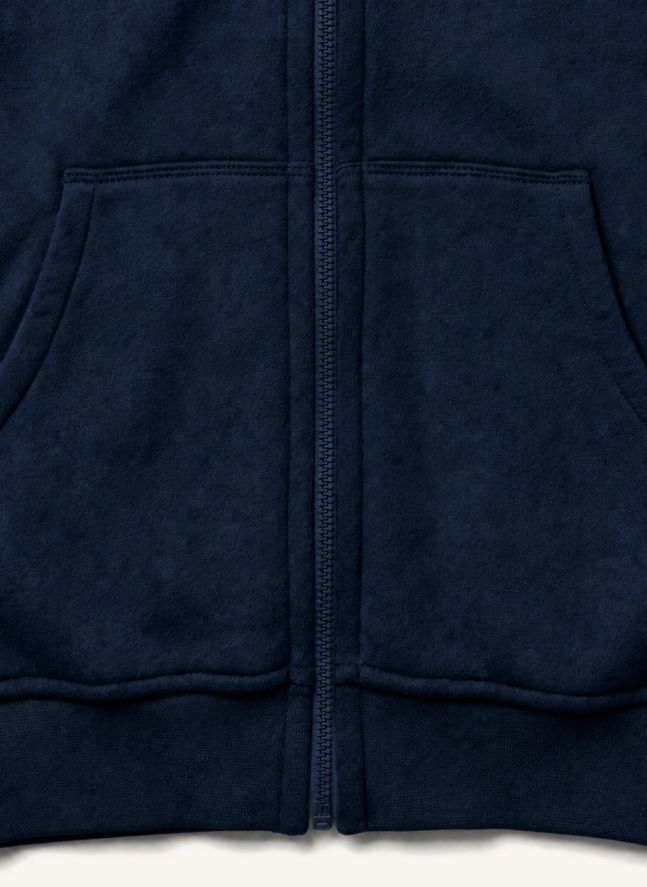Sweat Whitmore Coton Bio | Bleu marine