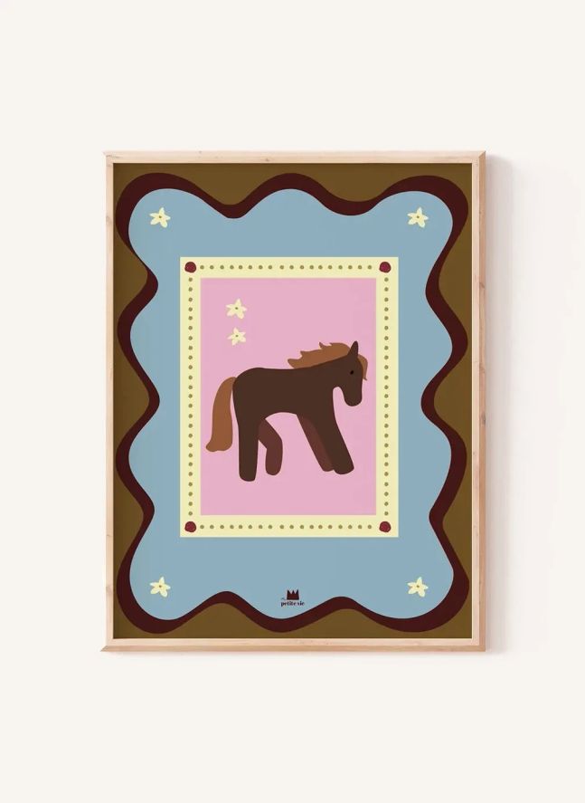 Cartel «El caballo» | Marrón