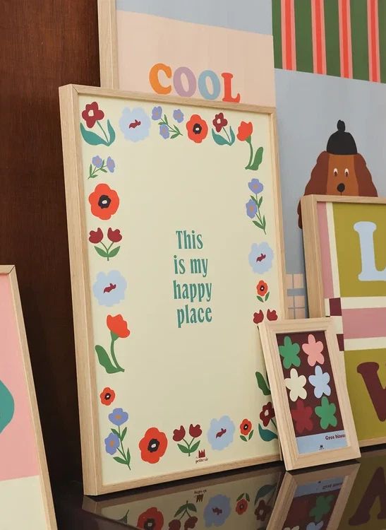 Cartel de «Happy Place» | Crema