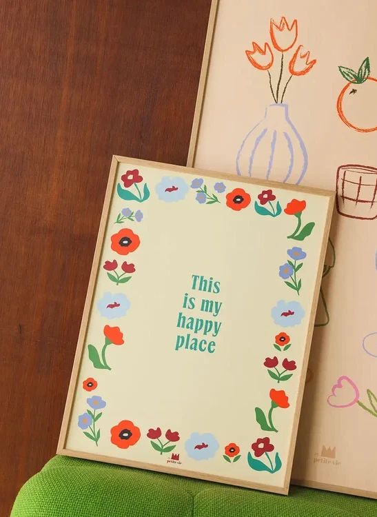 Cartel de «Happy Place» | Crema